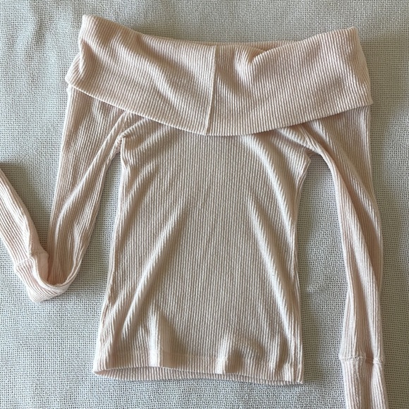 Free People Off the Shoulder Sweater - Picture 3 of 3